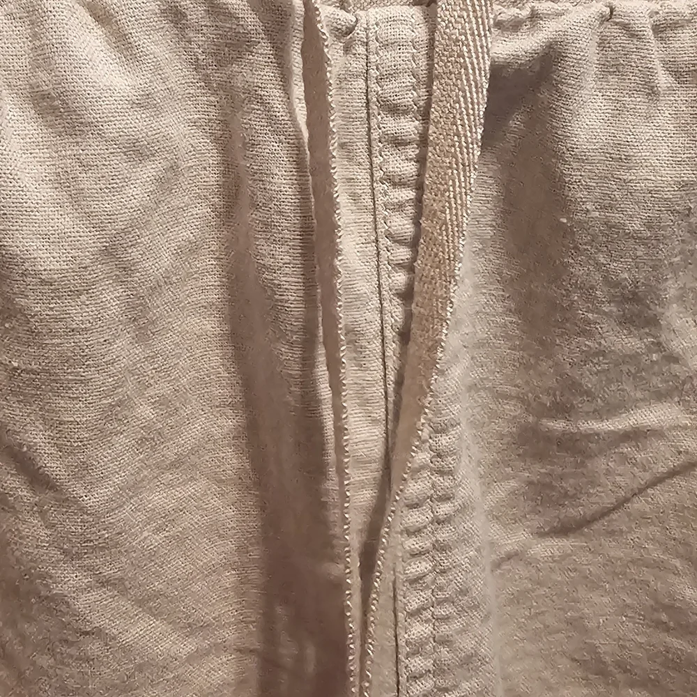 Neutral Beige Drawstring Shorts - Picture 3 of 9